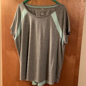 Livi Active Gray/Mint top